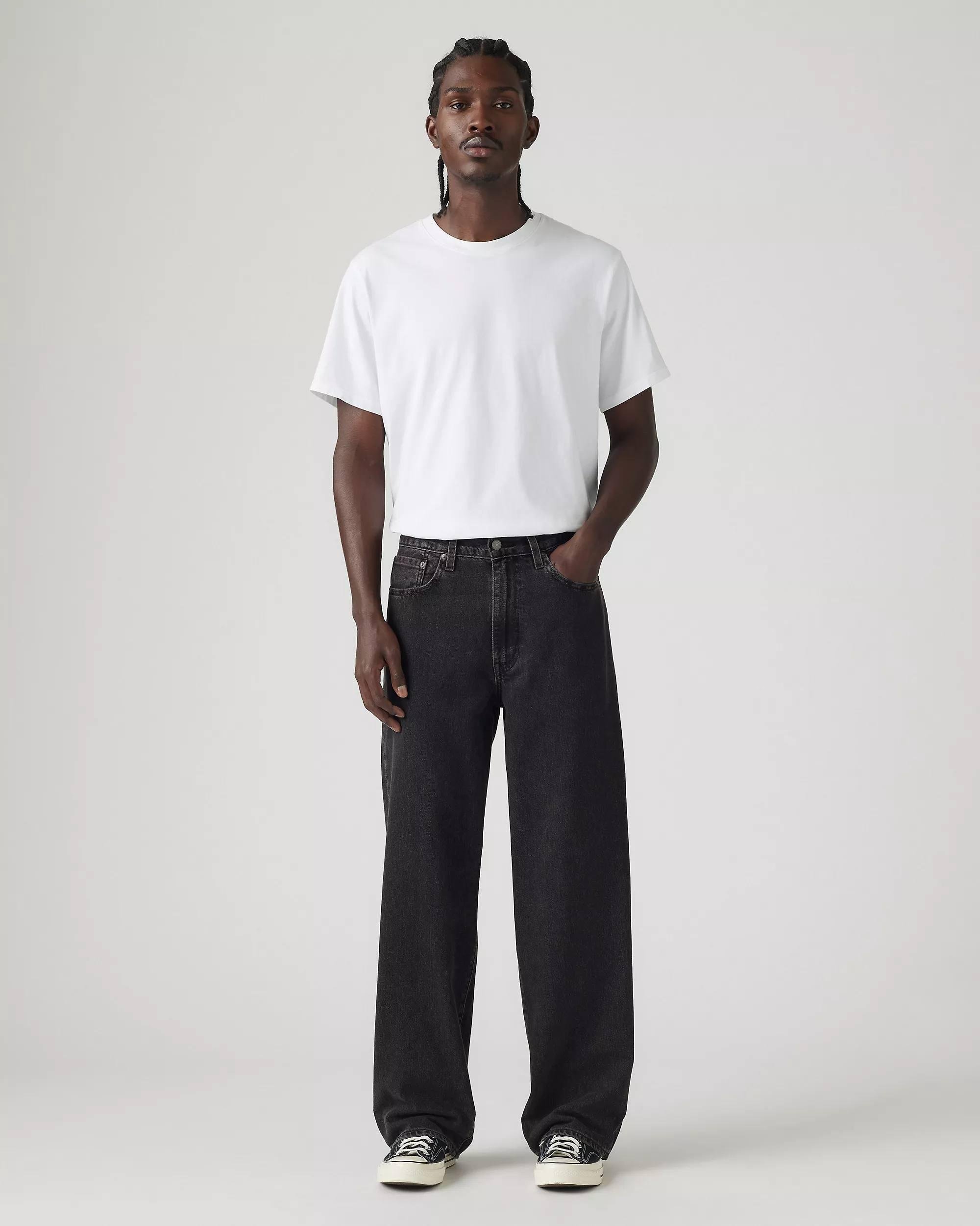 Джинси чоловічі LEVIS 578 Baggy Jeans р. 34-32 Чорний (70154053) - фото 3 Джинси чоловічі LEVIS 578 Baggy Jeans р. 34-32 Чорний (70154053) - фото 3