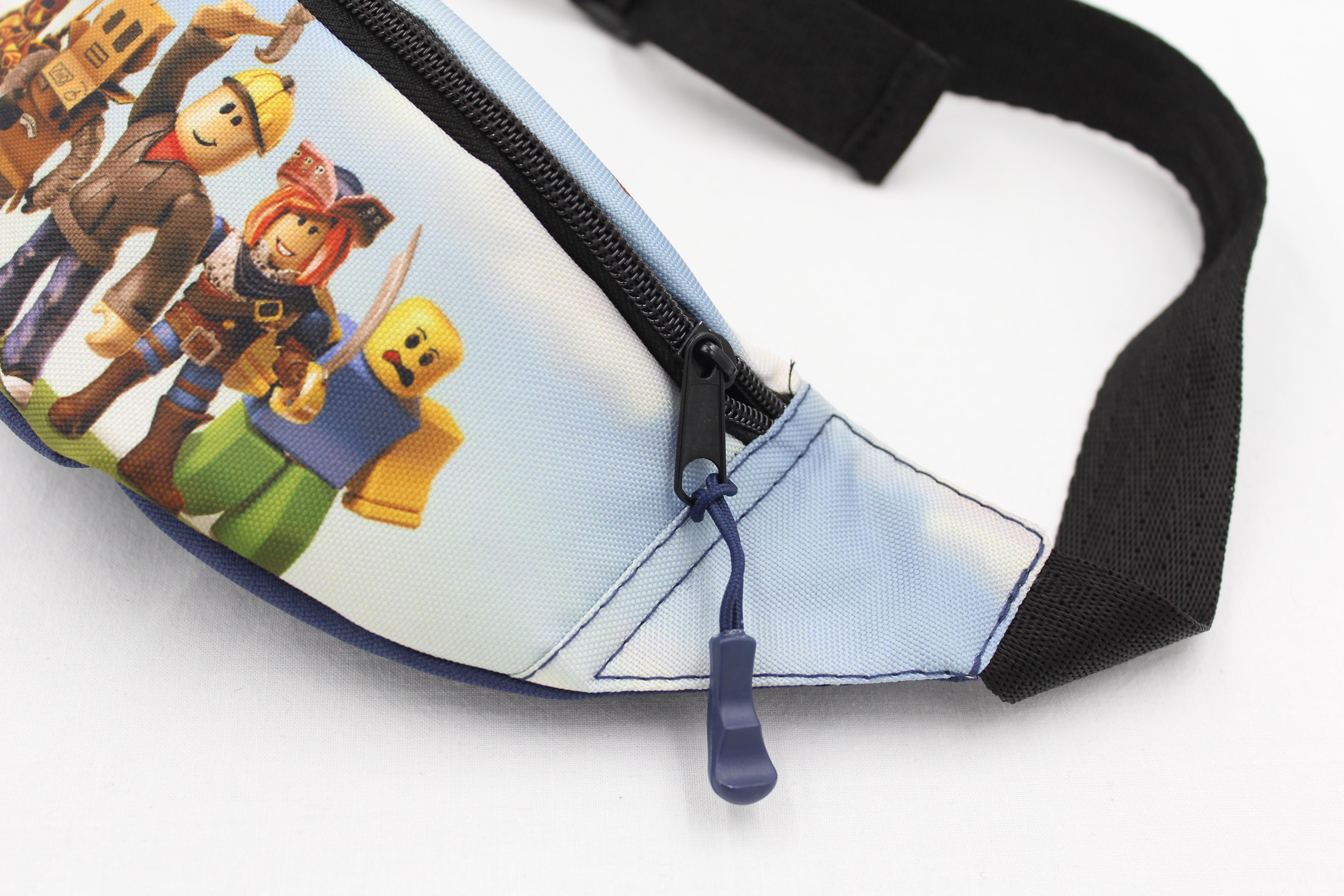 Сумка бананка дитяча з регулюючим ремінцем для хлопчика Роблокс (Д-010) - фото 2 Сумка бананка дитяча з регулюючим ремінцем для хлопчика Роблокс (Д-010) - фото 2