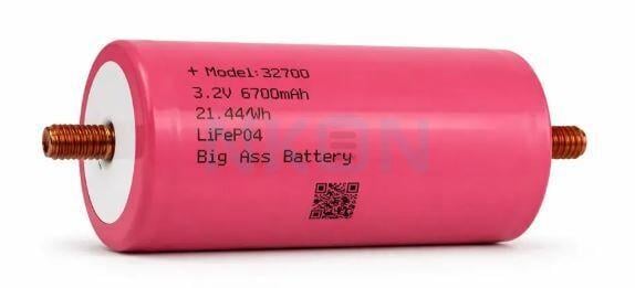 Акумулятор BIG AS 32700 6700 mAh 3,35 A LIFEPO4 3,2V