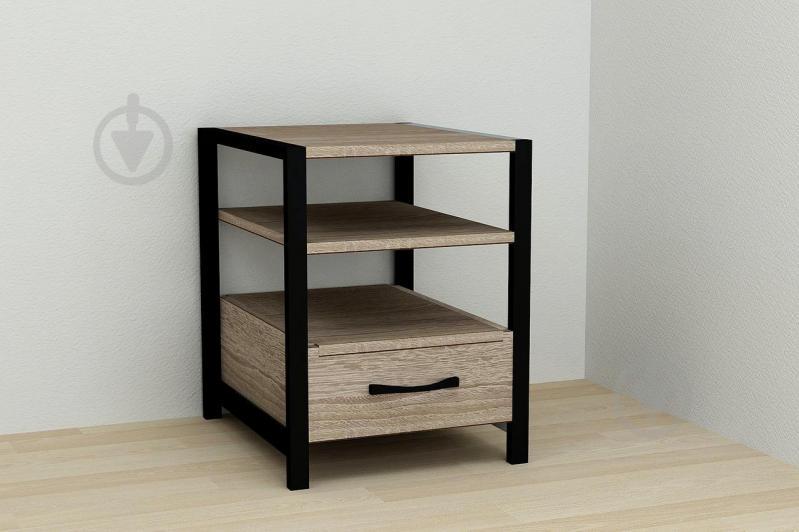 Тумба Ferrum-decor Вивьен 1/1 50x41x40 см Дуб Сонома (XK00095)