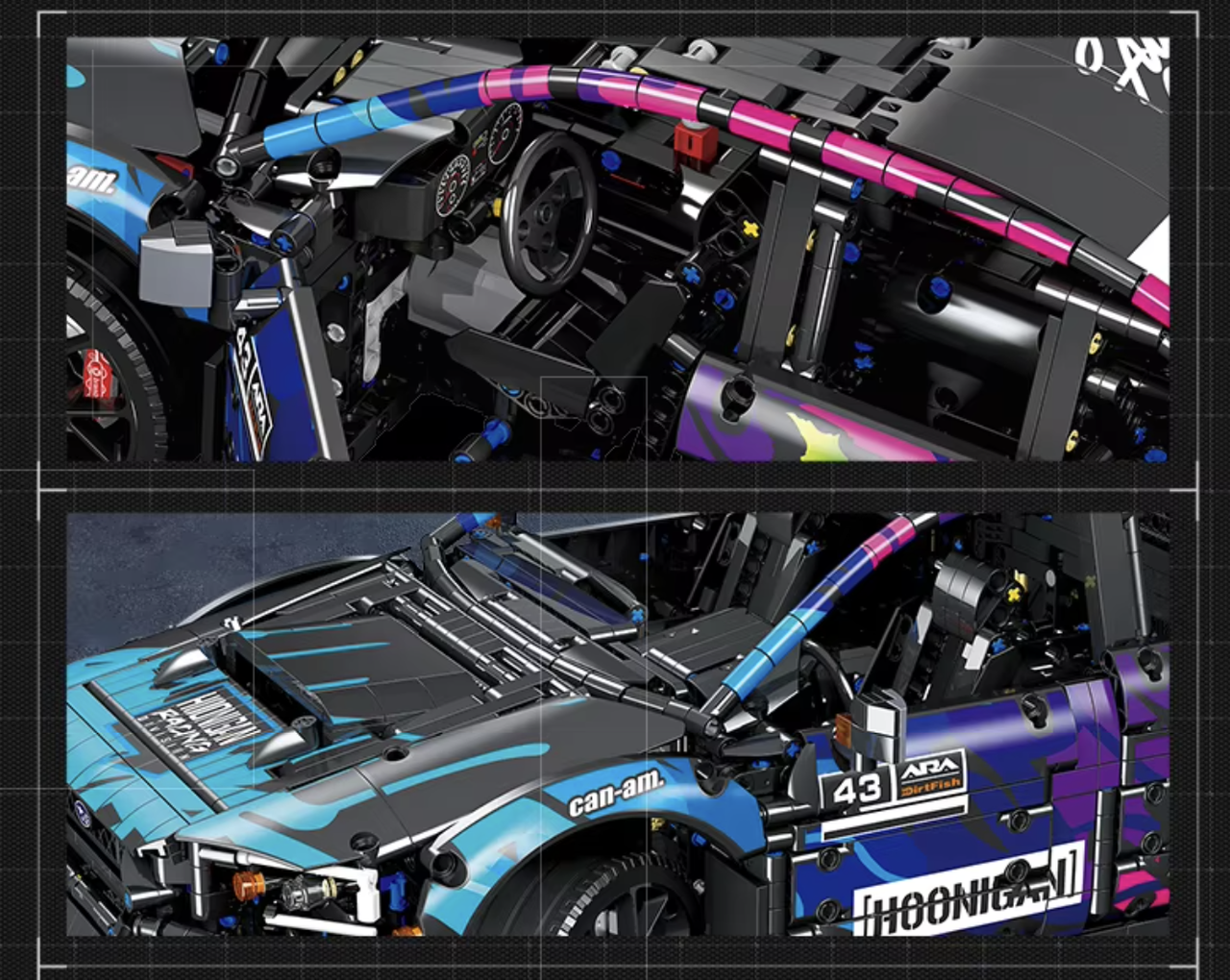 Конструктор JIE STAR Subaru WRX STI на радіокеруванні 2978 деталей - фото 6 Конструктор JIE STAR Subaru WRX STI на радіокеруванні 2978 деталей - фото 6