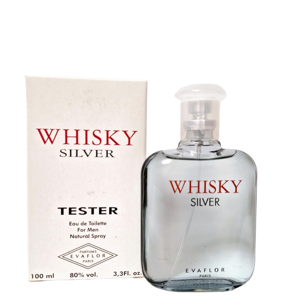 Туалетная вода мужская EvaflorWhisky Silver 100 мл Тестер (1505317563)