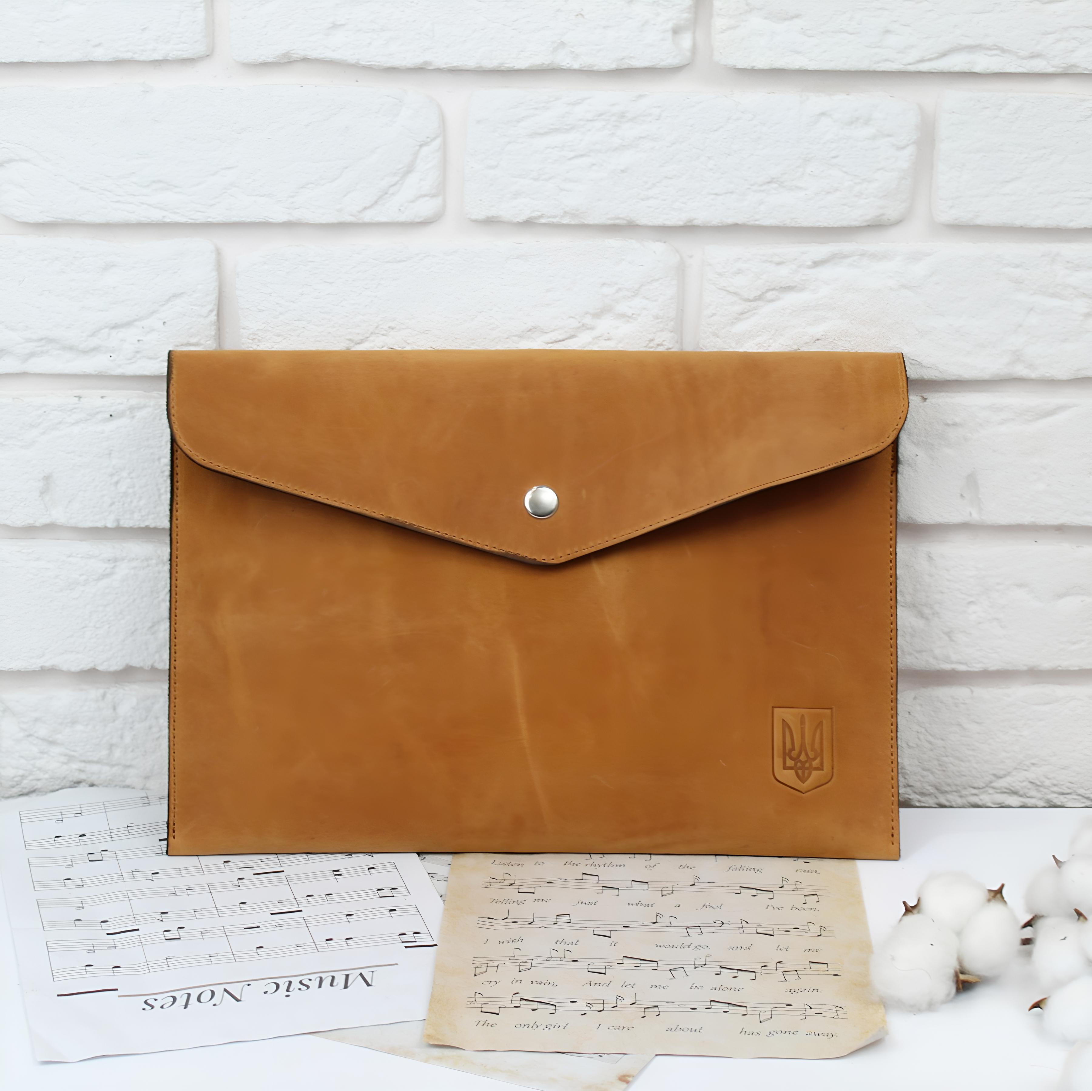 Папка для паперів Crazy Horse натуральна шкіра Койот (ПДБ12) Папка для паперів Crazy Horse натуральна шкіра Койот (ПДБ12)