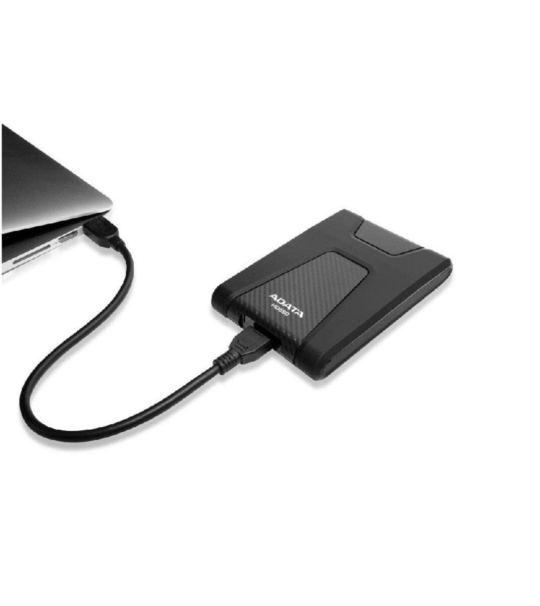 Жесткий диск внешний A-DATA DashDrive USB 3.1 Gen1 HD650 1 TB Black (571499) - фото 5