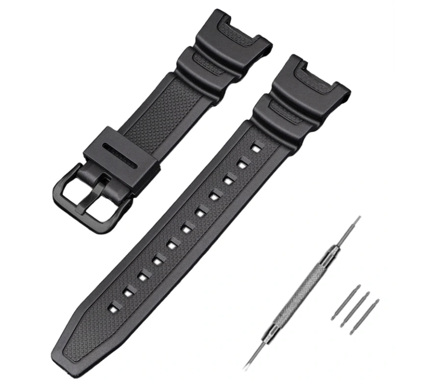 Ремінець для Casio SGW-100 Black BK Ремінець для Casio SGW-100 Black BK