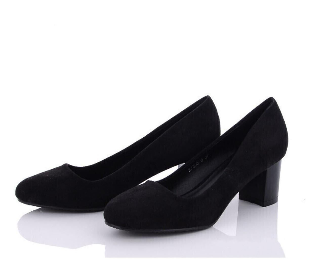 Туфли женские QQ Shoes р. 37 Черный (KJ300-9)