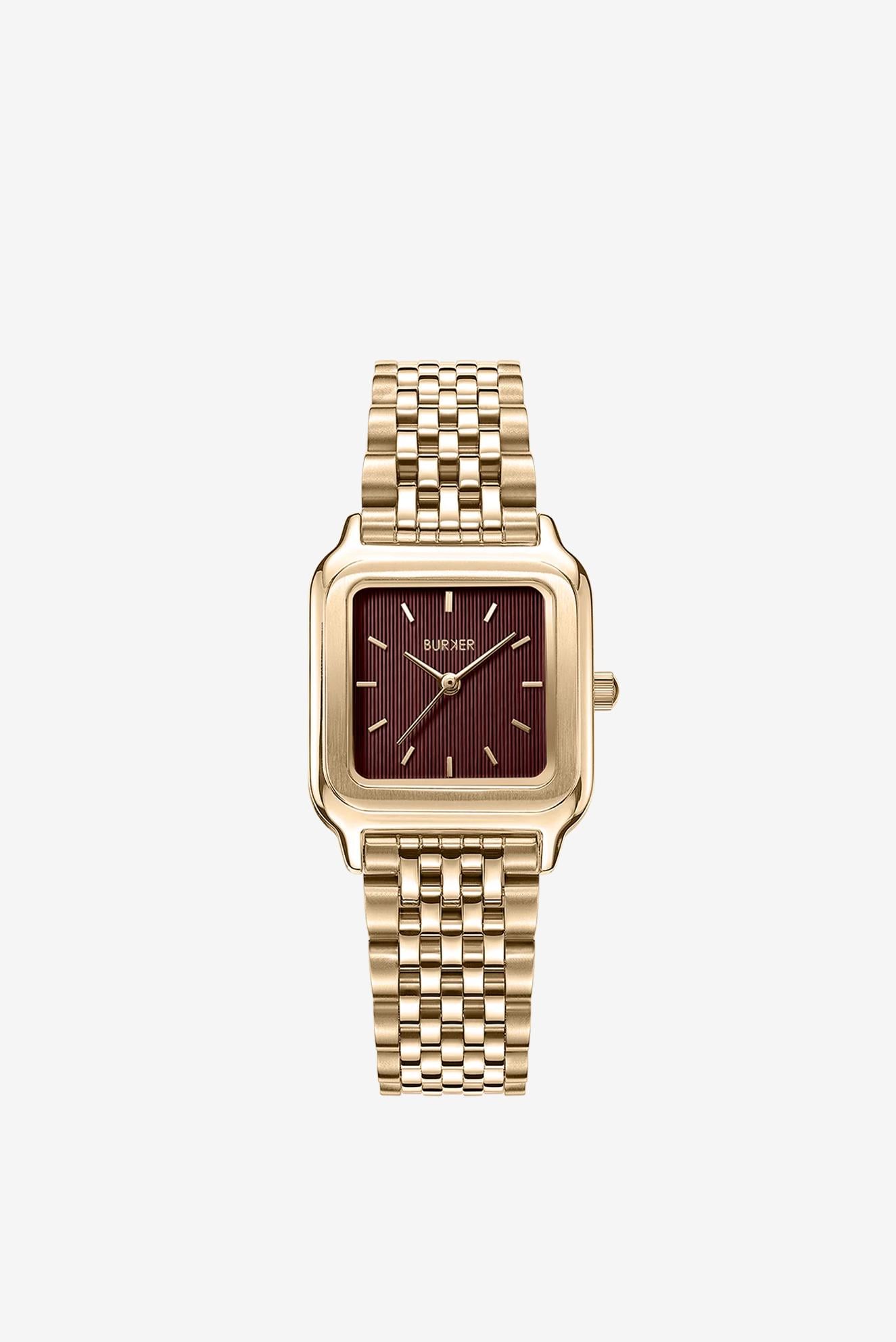 Наручные часы женские Burker Macy Gold White Золотистые (35821160) Наручные часы женские Burker Macy Gold White Золотистые (35821160)