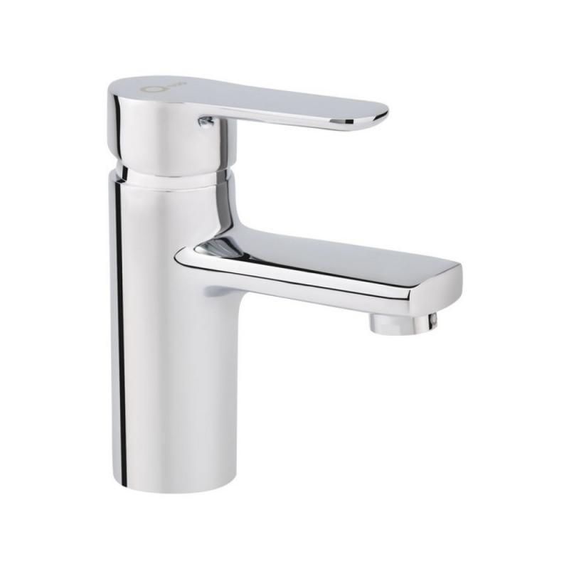 Смеситель для умывальника Q-tap хромированный Серебристый (QTECOCRM001)