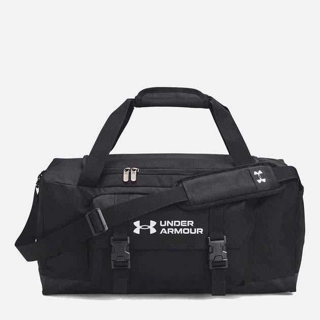 Спортивна сумка Under Armour Triumph Duffle SM 38L Уні 49х26х24 см Чорний (1376466-001)