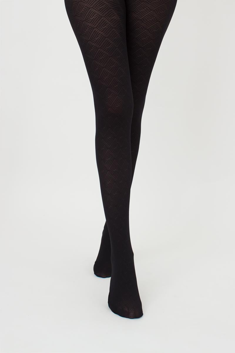 Колготки женские Giulia NEXUS с геометрическим узором 80 2 Black (27067978) - фото 5 Колготки женские Giulia NEXUS с геометрическим узором 80 2 Black (27067978) - фото 5