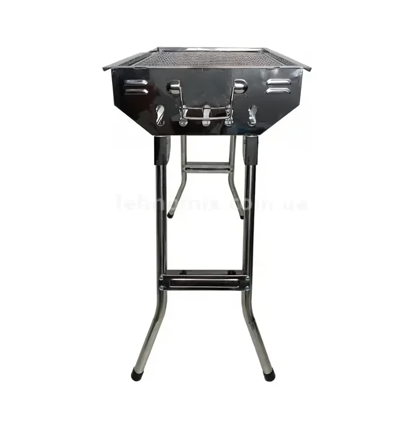 Мангал-барбекю з гратами складний переносний (10338) - фото 2 Мангал-барбекю з гратами складний переносний (10338) - фото 2