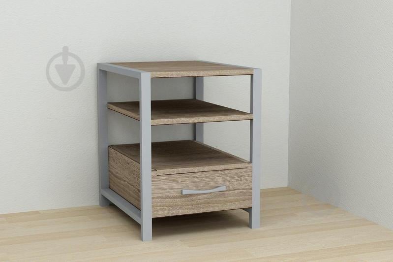 Тумба Ferrum-decor Вів'єн 1/1 50x41x40 см Дуб Сонома (XK00107)