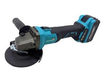 Шлифмашина аккумуляторная угловая Grand МШУ-125-21 BL 2415714700 125 мм 8500 об/мин бесщеточная 21 В 6 А/ч 2 аккумулятора