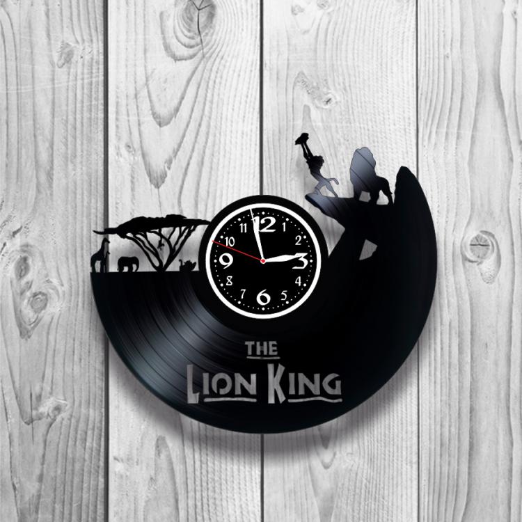 Годинник настінний The Lion King 0500 з вінилової платівки