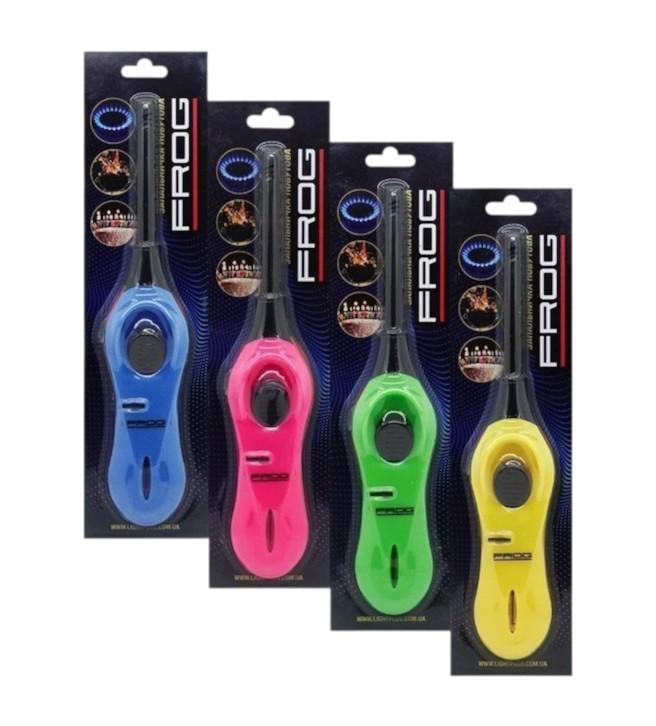 Зажигалка кухонная бытовая FROG с длинным носиком 24 шт./уп.