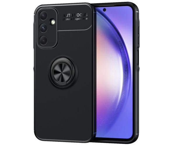 Чехол Auto Focus C-KU 360 Rotating Ring для Samsung Galaxy A15 / A15 5G Черный