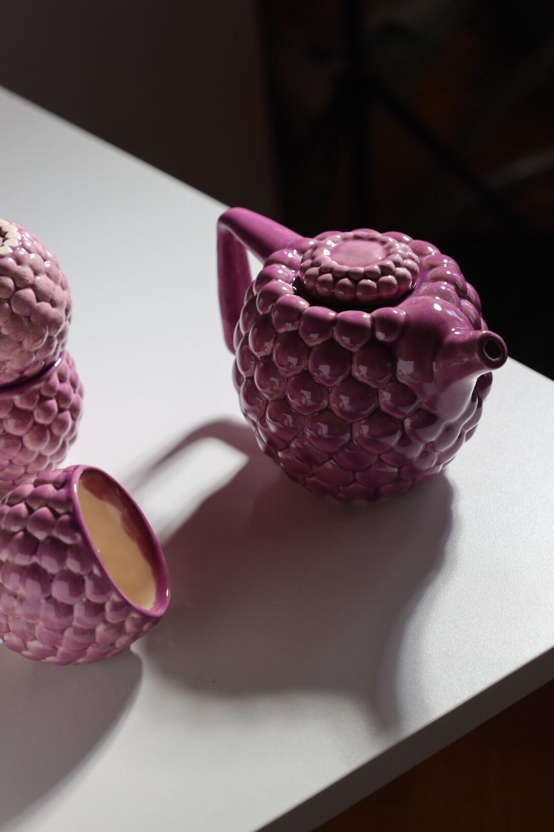 Набор для чайной церемонии Фиолетовый ягодный ручной работы (TS-23) - фото 9 Набор для чайной церемонии Фиолетовый ягодный ручной работы (TS-23) - фото 9