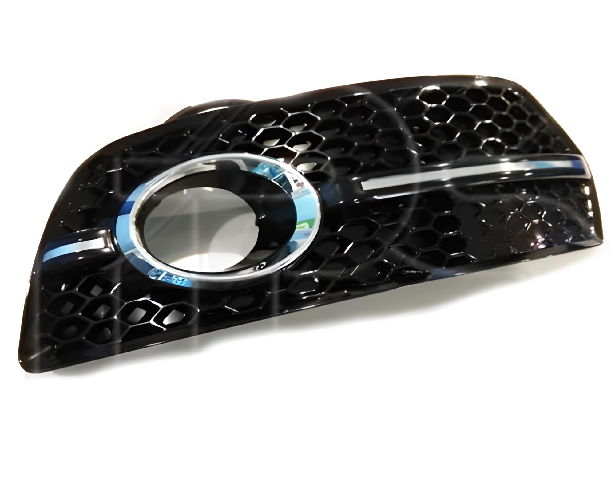 Решетка бампера AVTM Audi Q5 08-12 S-Line левая отверстий п/тум с хромом (181212907 181212907)