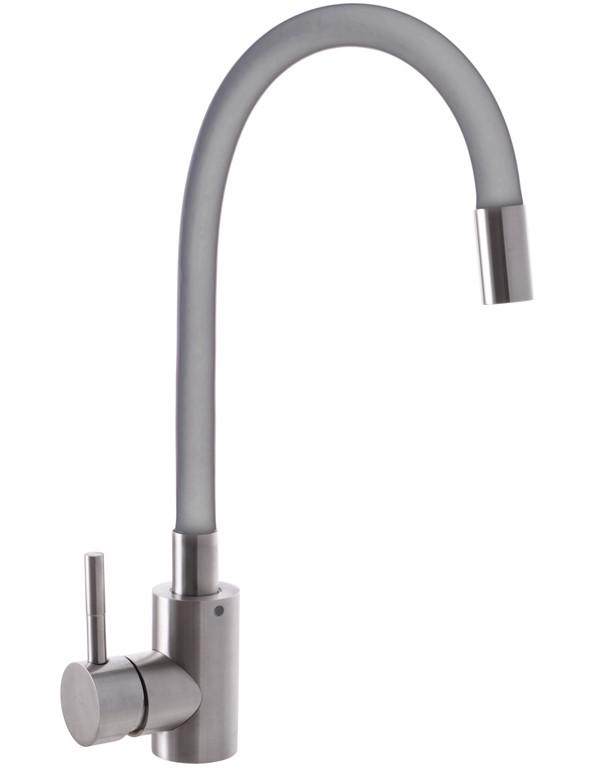 Смеситель для кухни MIXXUS SUS 011 с силиконовым сливом SS2799