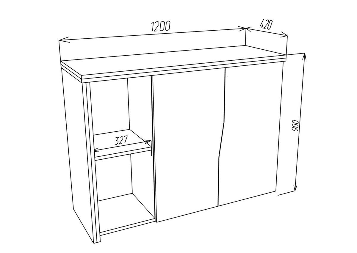 Комод Connect E SK Дуб кремона котта / Стоун беж - фото 3 Комод Connect E SK Дуб кремона котта / Стоун беж - фото 3