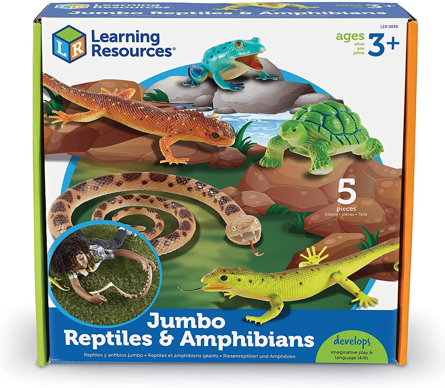 Ігровий набір великих фігурок Learning Resources Reptiles (LER 0838)