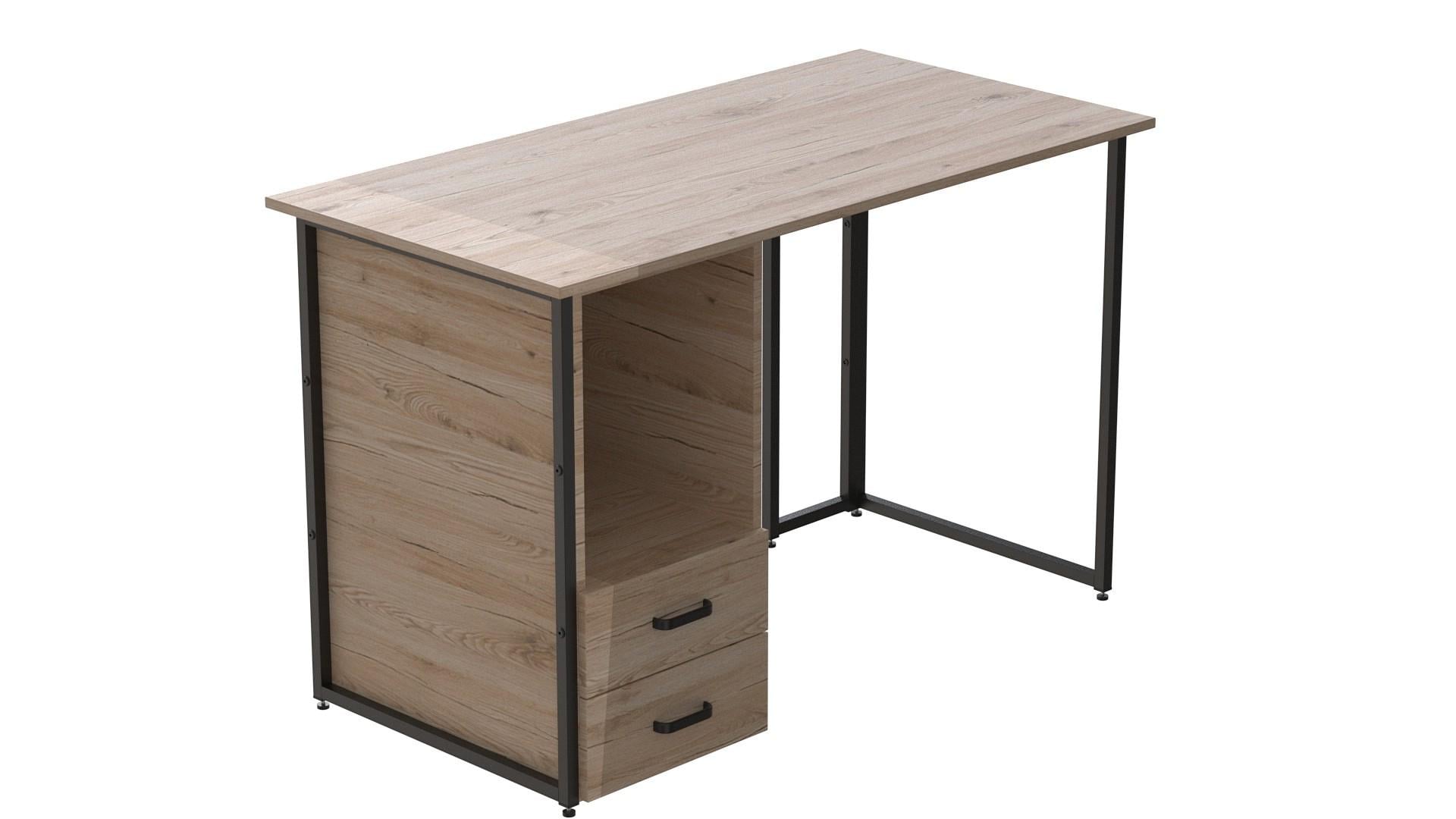 Компьютерный стол Ferrum-decor Отто ДСП 16 мм 75x140x70 см Черный/Дуб Сан-Марино (FRD-103604) Компьютерный стол Ferrum-decor Отто ДСП 16 мм 75x140x70 см Черный/Дуб Сан-Марино (FRD-103604)