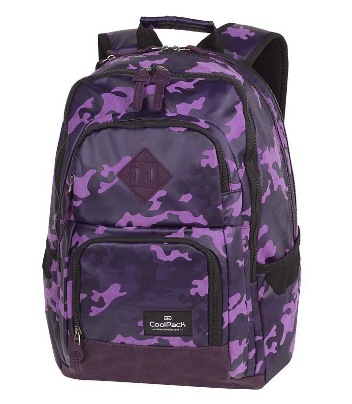 Рюкзак шкільний CoolPack Unit 45x32x15 см 26 л Flock Camo Violet (84120CP)