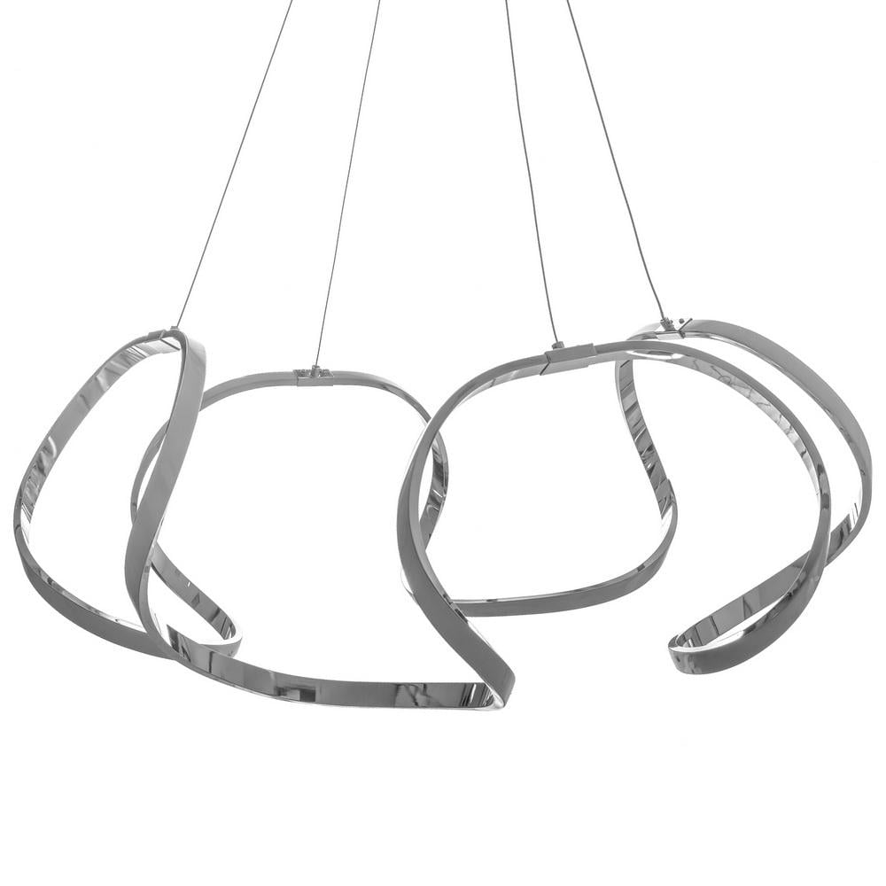 Люстра светодиодная подвесная современная Brille BL-532S/40 W LED CH - фото 3