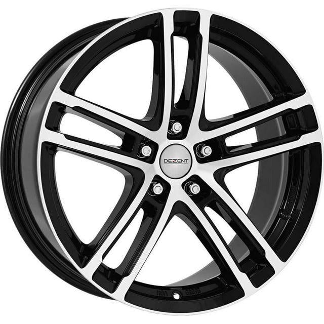 Диск литый Dezent TZ 7x17 5x108 ET48 DIA70.1 Black Polished (1001505903)