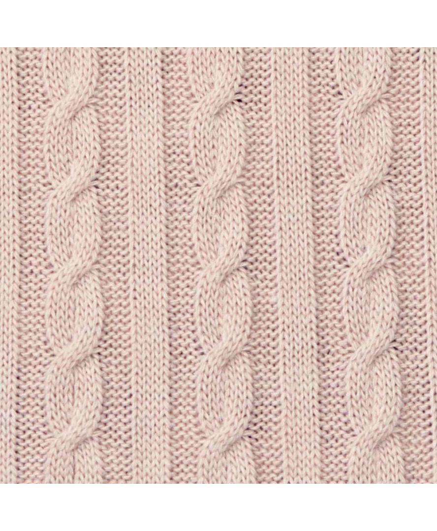 Плед SOFT косы 150 220х240 см Пудровый (013908) - фото 2 Плед SOFT косы 150 220х240 см Пудровый (013908) - фото 2