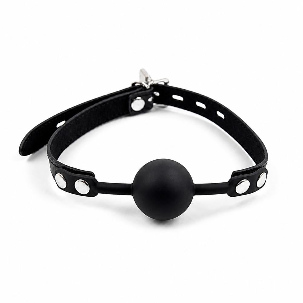 Кляп Seamless Locking Soft Jelly Rubber Ball Gag с силиконовым шариком и ремешком (1000013667)