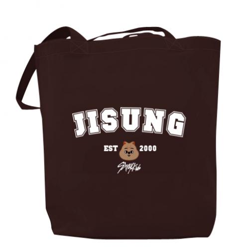 Шоппер Jisung Stray Kids 37x41 см Шоколадный (12846456-12-182223)