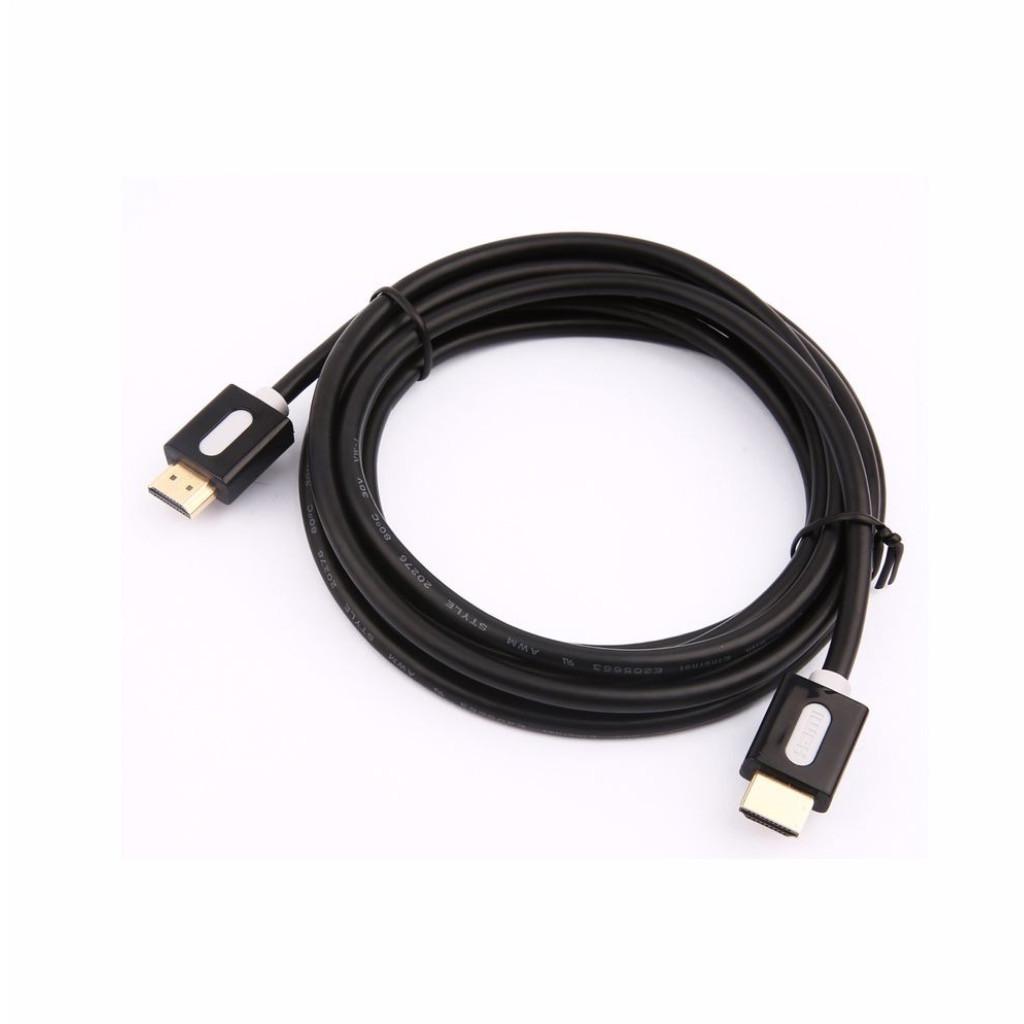 Кабель HDMI Veron Slim High-Speed with Ethernet V2,0 2,5 м Черный - фото 2