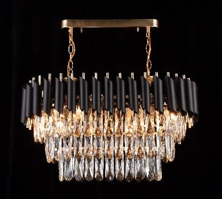 Люстра хрустальная Sirius B E1728/8 на 8 лампочек (000027260)