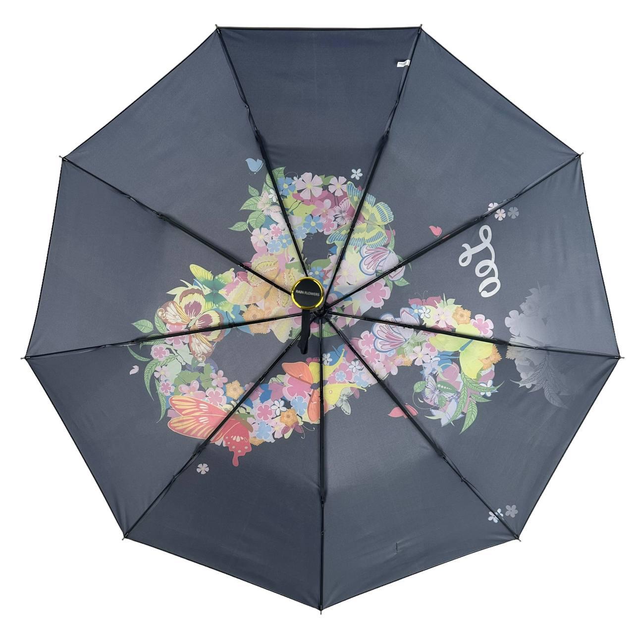 Зонт женский автомат Rain Зодиак Flower Лев Leo в подарочной упаковке с платком (01040-12) - фото 4 Зонт женский автомат Rain Зодиак Flower Лев Leo в подарочной упаковке с платком (01040-12) - фото 4