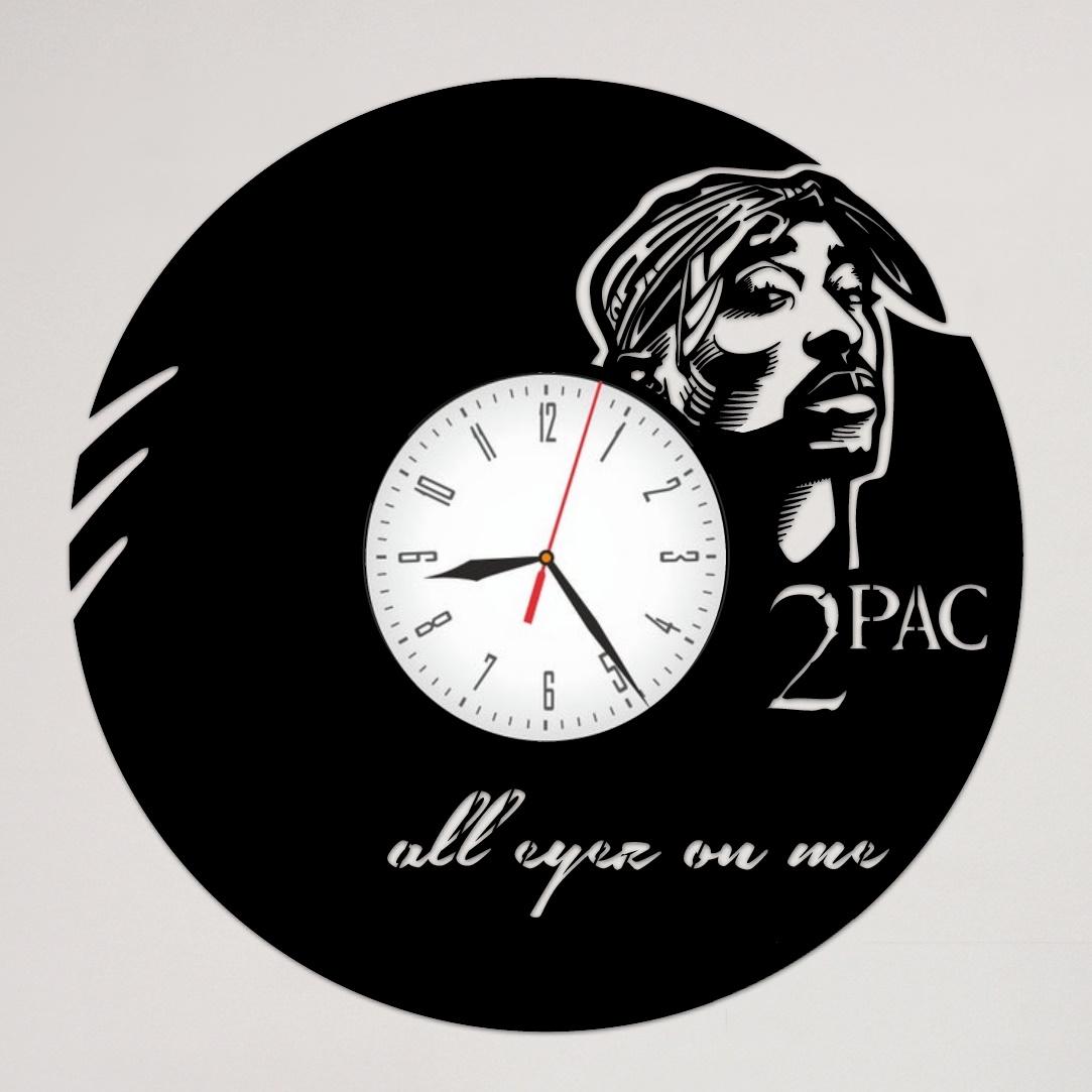 Часы настенные 2Pac 2126 из виниловой пластинки