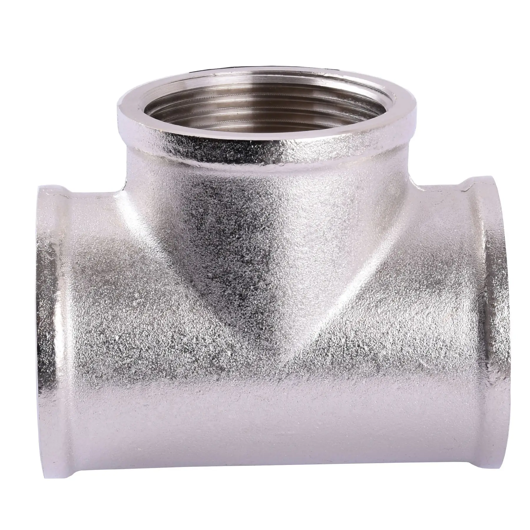 Тройник Solomon 3/4″ ВВВ никель (8202)