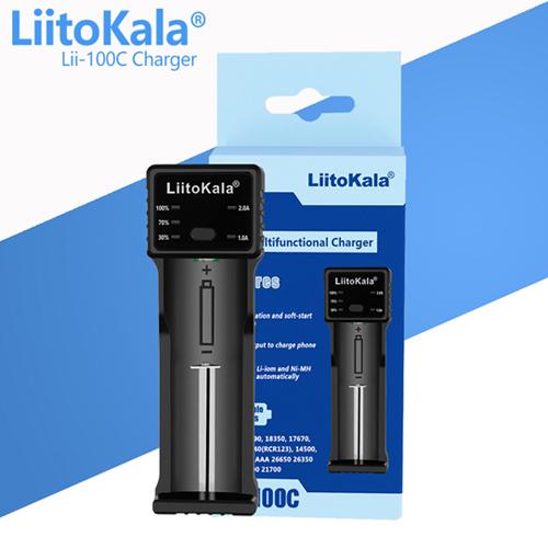 Зарядное устройство LiitoKala Lii-100C Black - фото 7