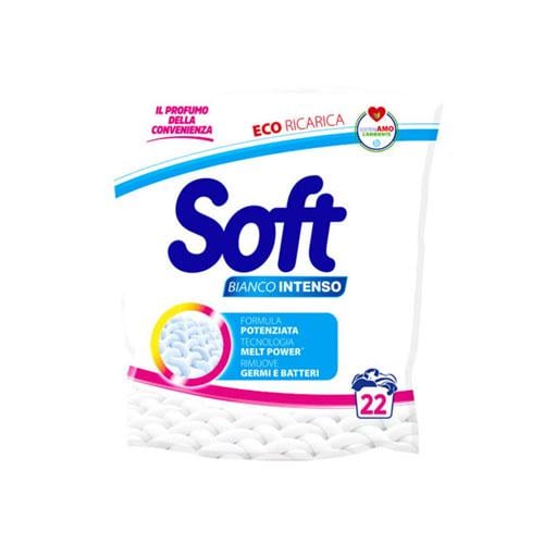 Пральний порошок для прання білих речей Soft Bianco Intenso 22 циклу прання 1,1 кг (1557S5)