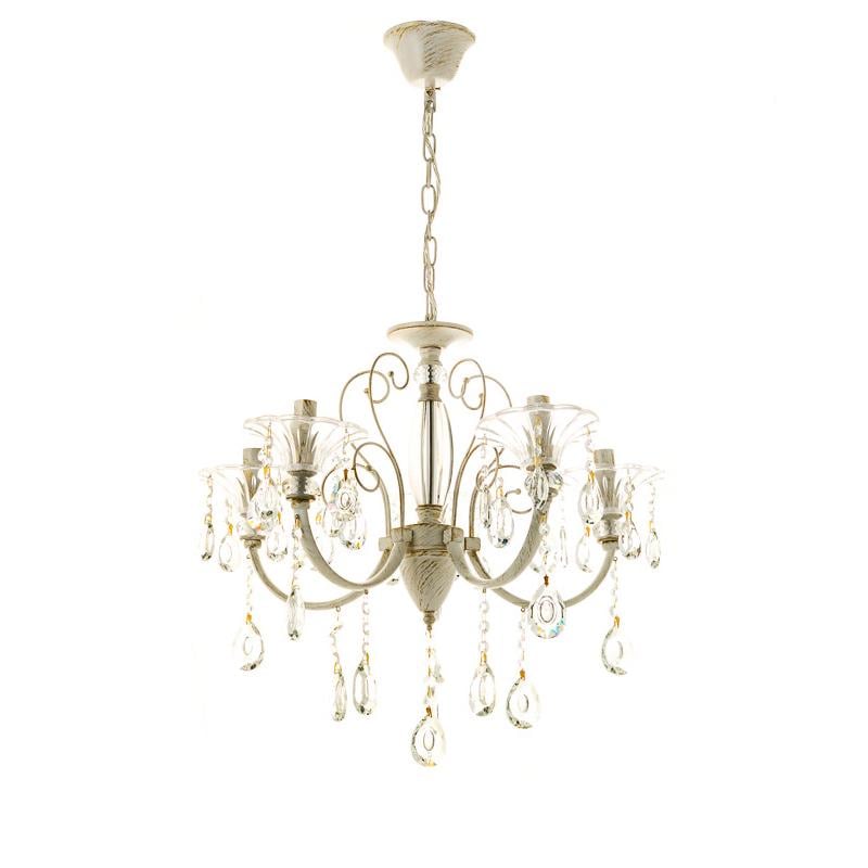 Люстра подвесная свечи Light House ES-15873/5 Белый