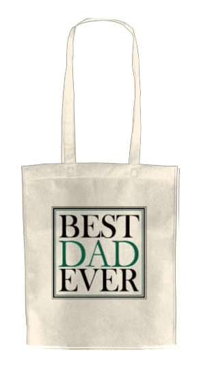 ЭКО-сумка для шопинга BEST DAD EVER (1136426258-best-dad-ever)