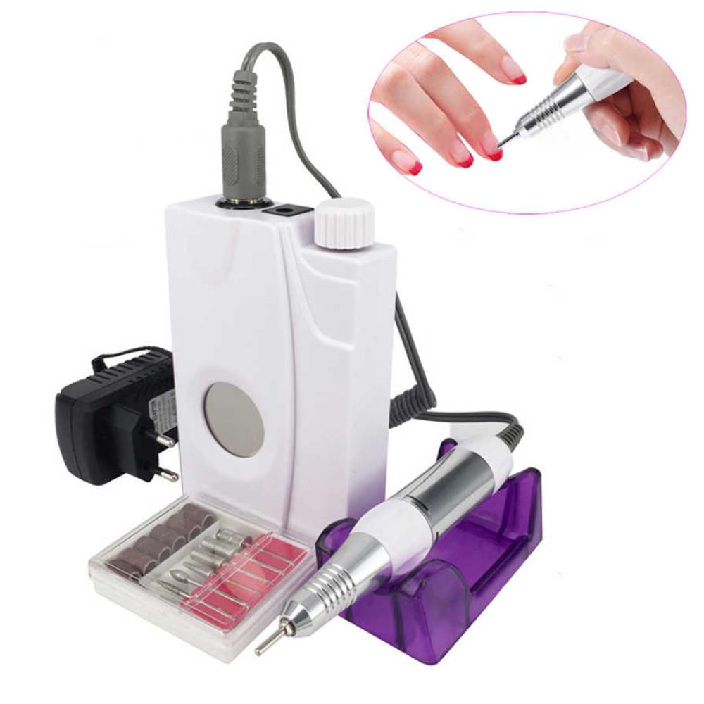 ᐉ Фрезер для манікюру Nail Drill JMD-201 20 W 35000 об/хв Білий • Краща ...