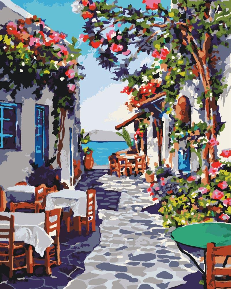 Картина за номерами Ідейка Яскравий ранок 40x50 см (skl-КНО2169)