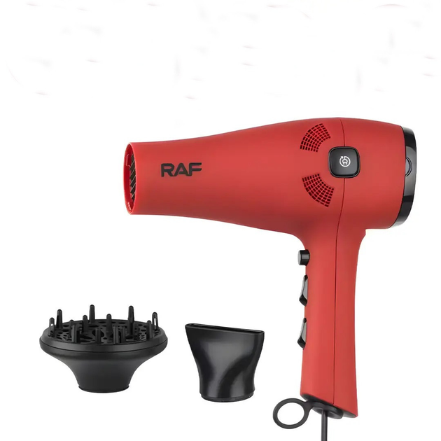 Фен для укладки и сушки волос с диффузором и концентратом