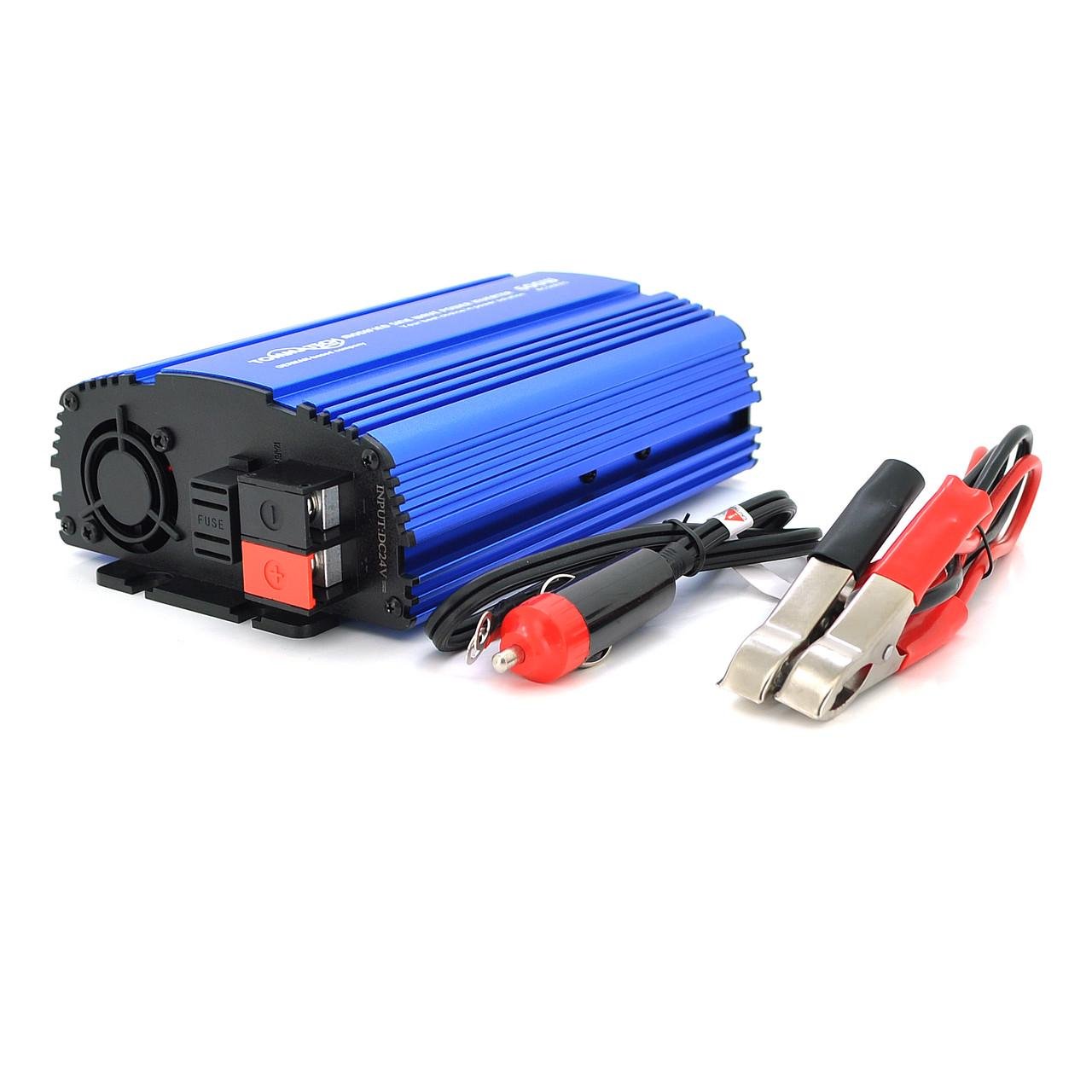 Інвертор напруги Tommatech MS-600 24V/220V 600W з апроксимованою синусоїдою 1 Shuko USB клемні дроти АЗУ затискачі Q15 (DR010682) - фото 2 Інвертор напруги Tommatech MS-600 24V/220V 600W з апроксимованою синусоїдою 1 Shuko USB клемні дроти АЗУ затискачі Q15 (DR010682) - фото 2