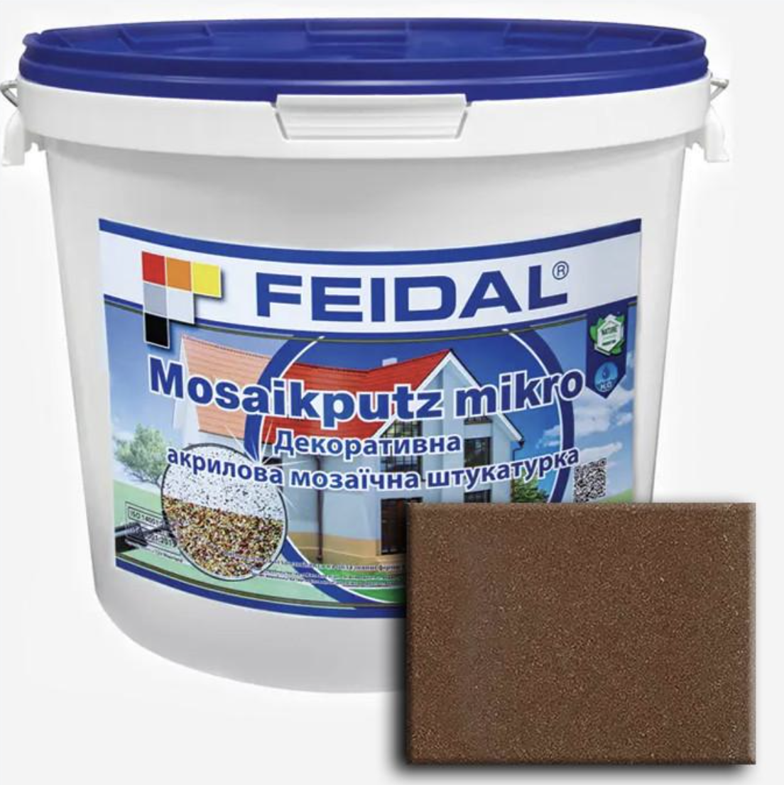 Декоративна штукатурка акрилова Feidal Mosaikputz mikro M15 мозаїчна 15 кг (27581774)