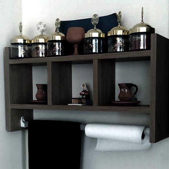 Полка для ванной из дерева Лобез Мокко (ВНП/006310)