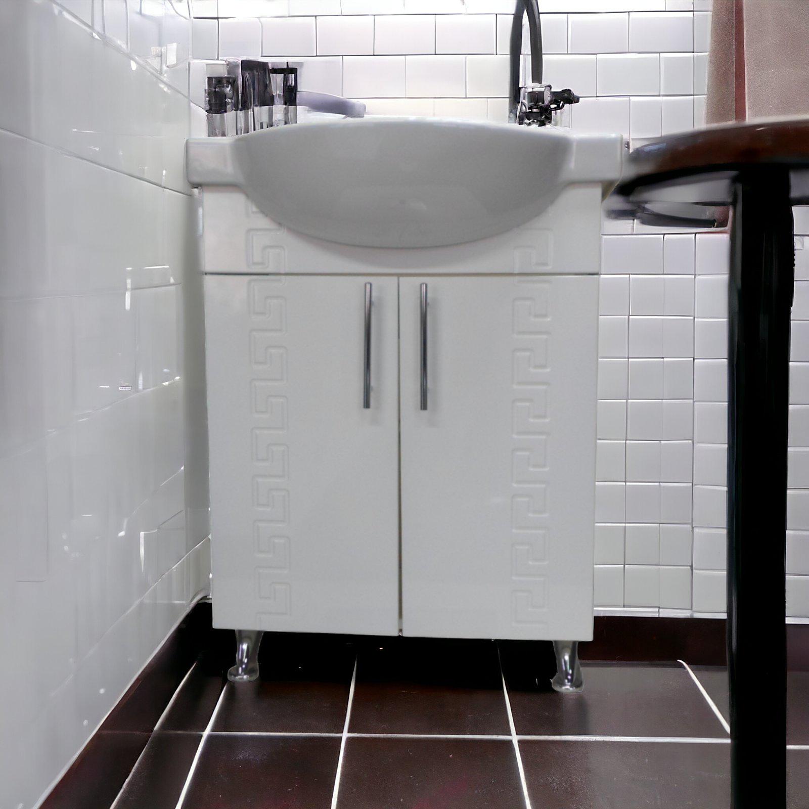 Тумба в ванну The MIX The MIX-Греция c керамическим умывальником 65 см - фото 12 Тумба в ванну The MIX The MIX-Греция c керамическим умывальником 65 см - фото 12