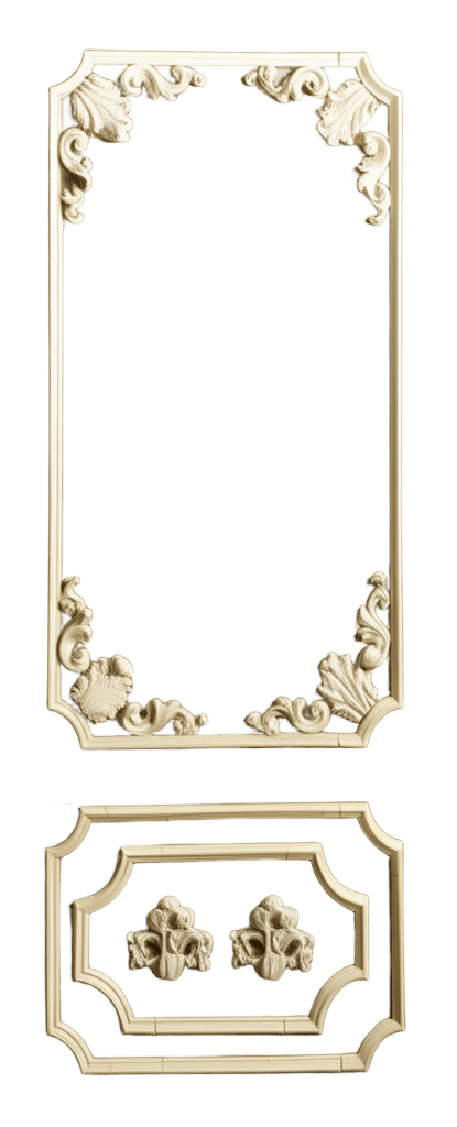 Комплект рамок гипсовых декоративных тройной 2170/1000 мм (29516142)