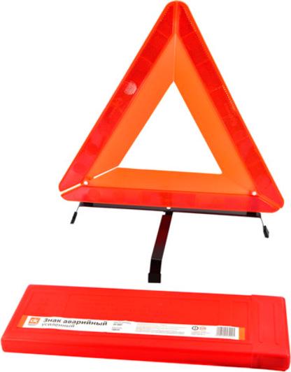Знак аварийной остановки усиленный в пластиковой коробке (DK-0507-60)